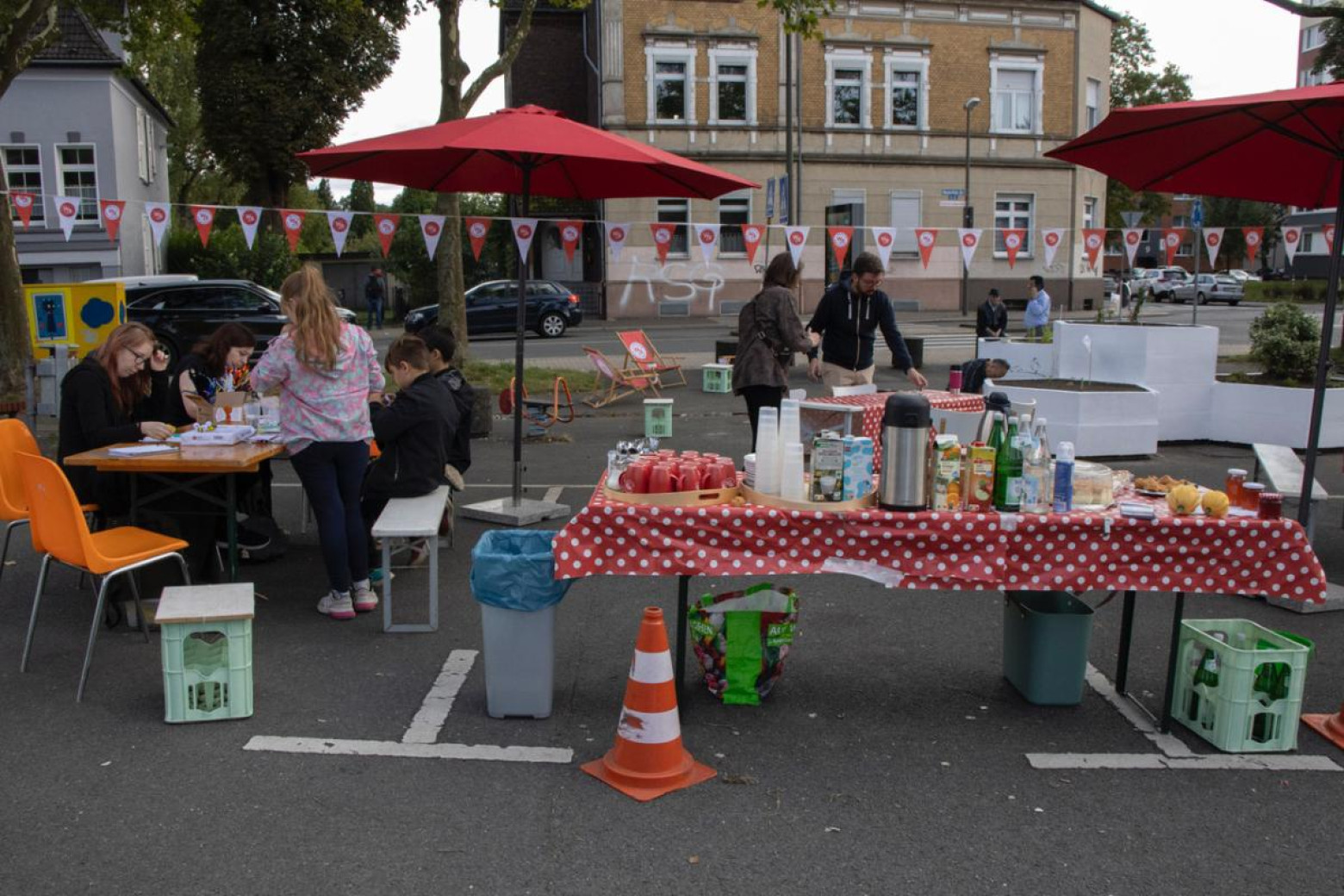 Pflanzaktion Westerfilder Markt