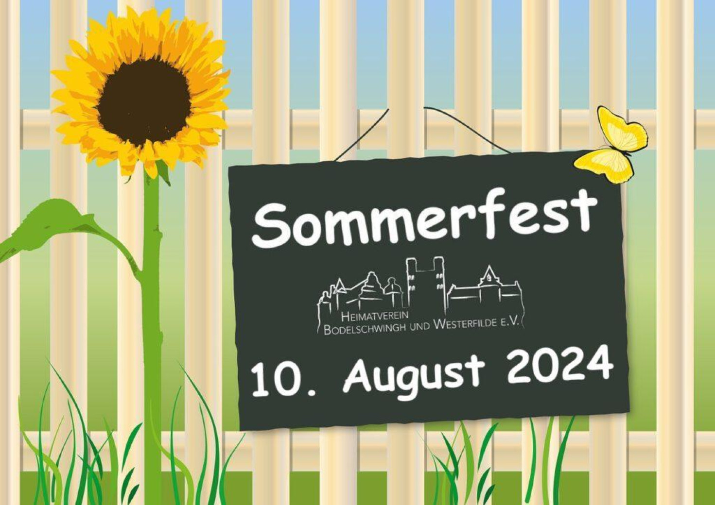 Plakat Sommerfest Heimatverein Bodelschwingh und Westerfilde e.V.